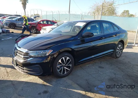 2023 Volkswagen Jetta 1.5T S from USA, damaged, VIN 3VW5M7BU0PM048296